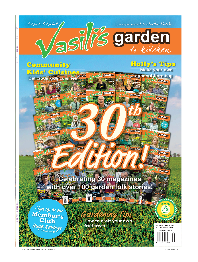 Vasili's Garden to Kitchen Magazine - Issue 30 - Spring 2021